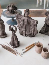 Atelier de modelage et dessin "Une journée au musée"