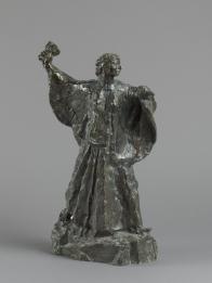 Antoine Bourdelle, Femme sculpteur au travail, bronze, 1906