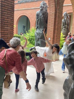 Visites dansées en famille