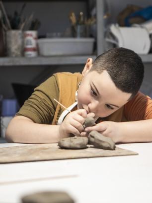 Atelier de modelage pour enfants "L'étoffe d'un héros"