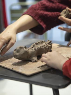 Atelier de modelage en famille "Les terriers"