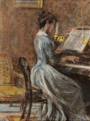 Antoine Bourdelle, Marie Laprade au piano