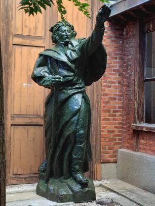 Antoine Bourdelle, Adam Mickiewicz, bronze, 1924