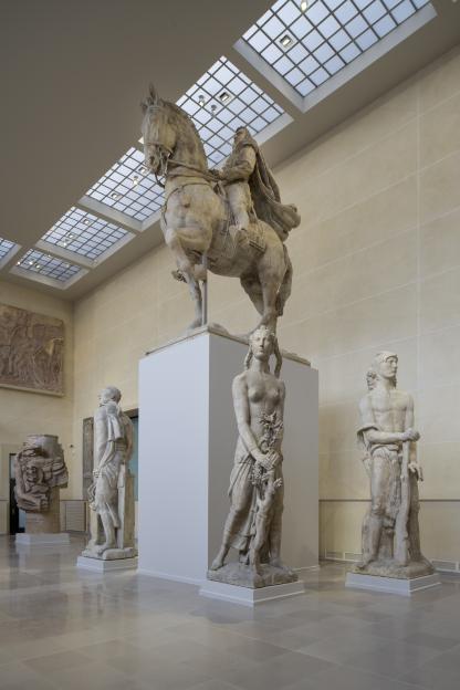 Monument au général Carlos María de Alvear Modèle à grandeur d’exécution 1916 Plâtre Don Cléopâtre Bourdelle Sevastos et Rhodia Dufet Bourdelle, 1949 