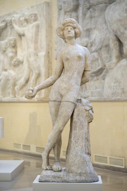 Le Fruit Version avec grande chevelure, modèle à grandeur d’exécution  1911 Plâtre Don Cléopâtre Bourdelle Sevastos et Rhodia Dufet Bourdelle, 1949  MBPL4491