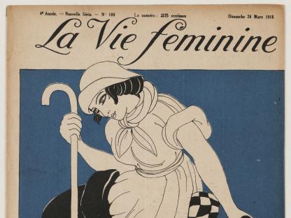 Couverture de la revue La Vie féminine