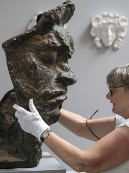 Visite tactile au musée Bourdelle