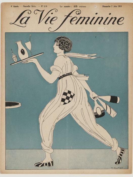 Couverture de la revue La Vie féminine