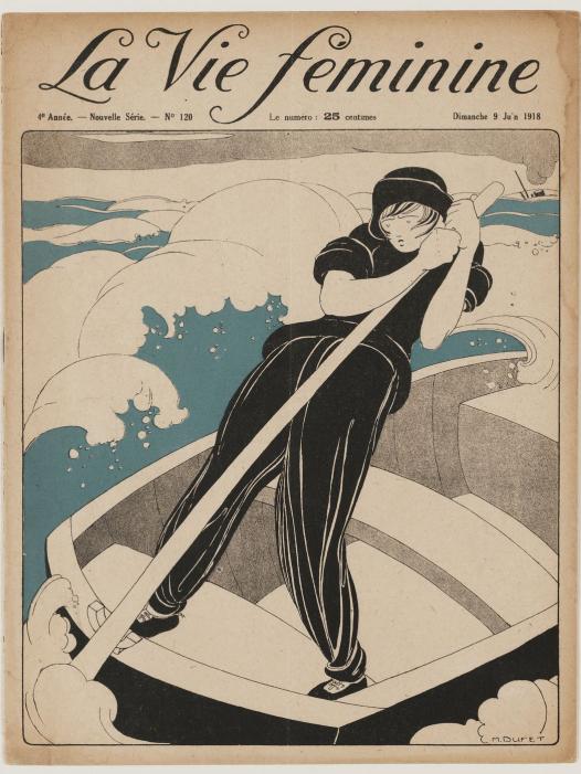 Couverture de la revue La Vie féminine