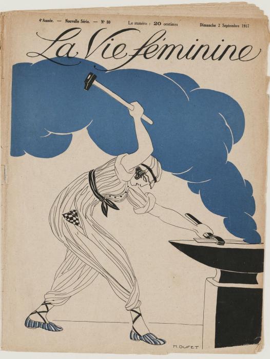 Couverture de la revue La Vie féminine