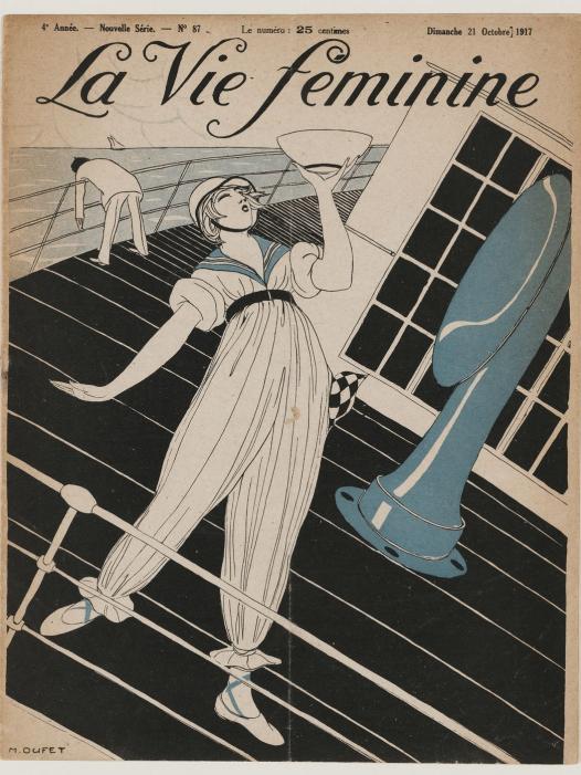 Couverture de la revue La Vie féminine