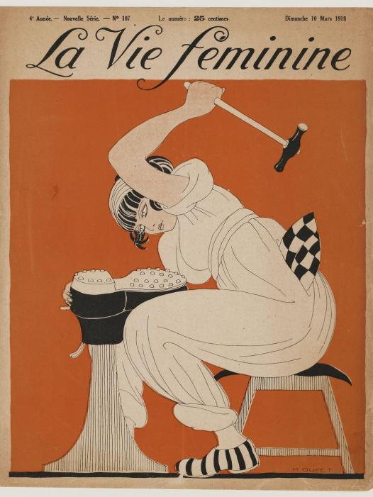 Couverture de la revue La Vie féminine