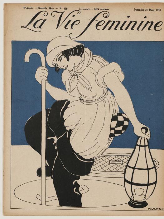 Couverture de la revue La Vie féminine