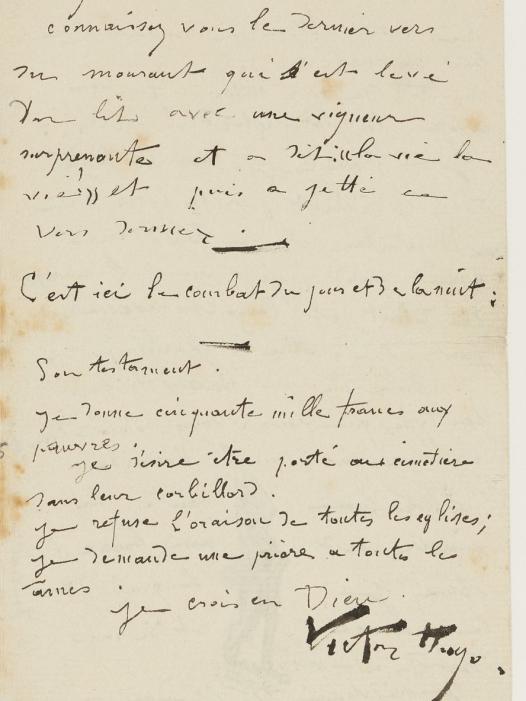 Lettre autographe signée à de chers amis [Monsieur et Madame Dispan]