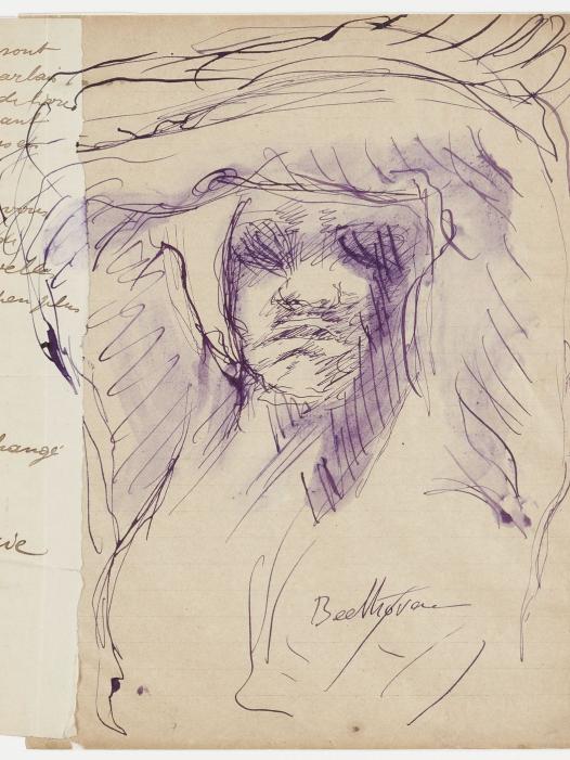 Page du cahier Beethoven