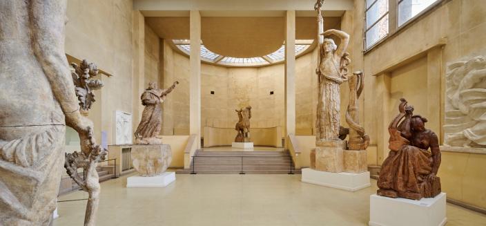 Henri Gautruche, Hall des plâtres, l'abside, 1961