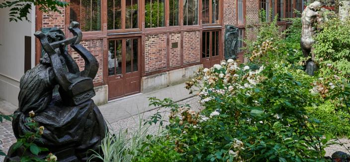 Anonyme, Premier bâtiment des ateliers, façade nord, 1878