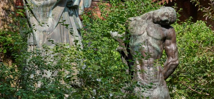 Le Centaure mourant et la Vierge à l'offrande sous le robinier