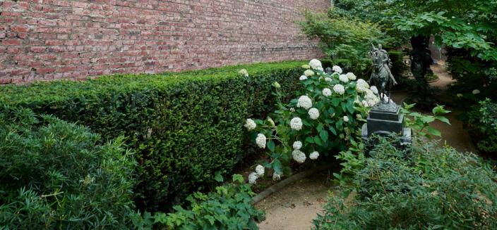 Henri Gautruche, Hall des plâtres, façade nord depuis la promenade