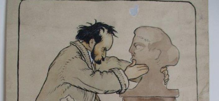 Antoine COZYNS, Bourdelle modelant la tête de la France