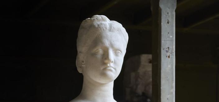 Antoine Bourdelle, Torse de Pallas, 1905, marbre