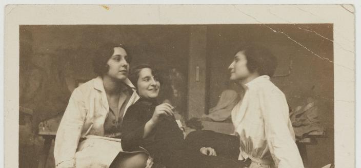 Anonyme, "Marcelle Bechmann, S. F. Risa-Sussman, Violette Heymann, s.d.