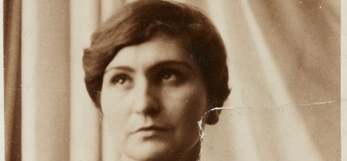 Anonyme, "Violette Heymann", s.d.