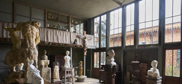 Pierre Antoine, Atelier de sculpture