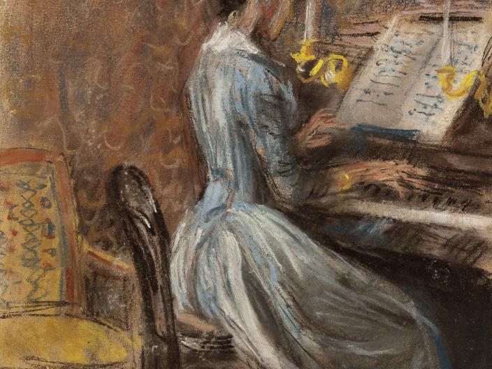 Antoine Bourdelle, Marie Laprade au piano